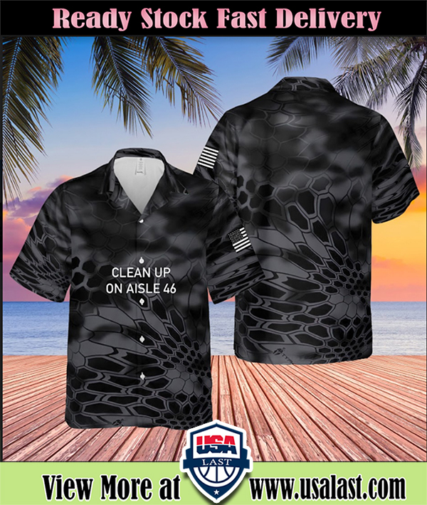 Clean up on aisle 46 hawaiian shirt