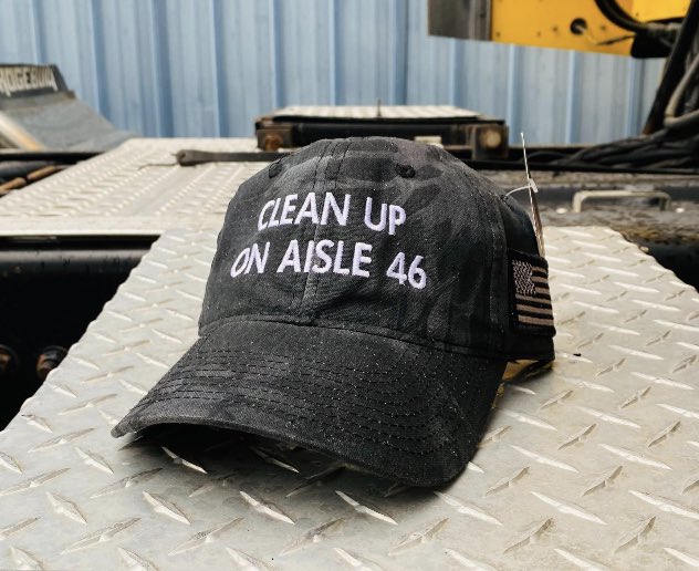 Clean up on aisle 46 Biden cap