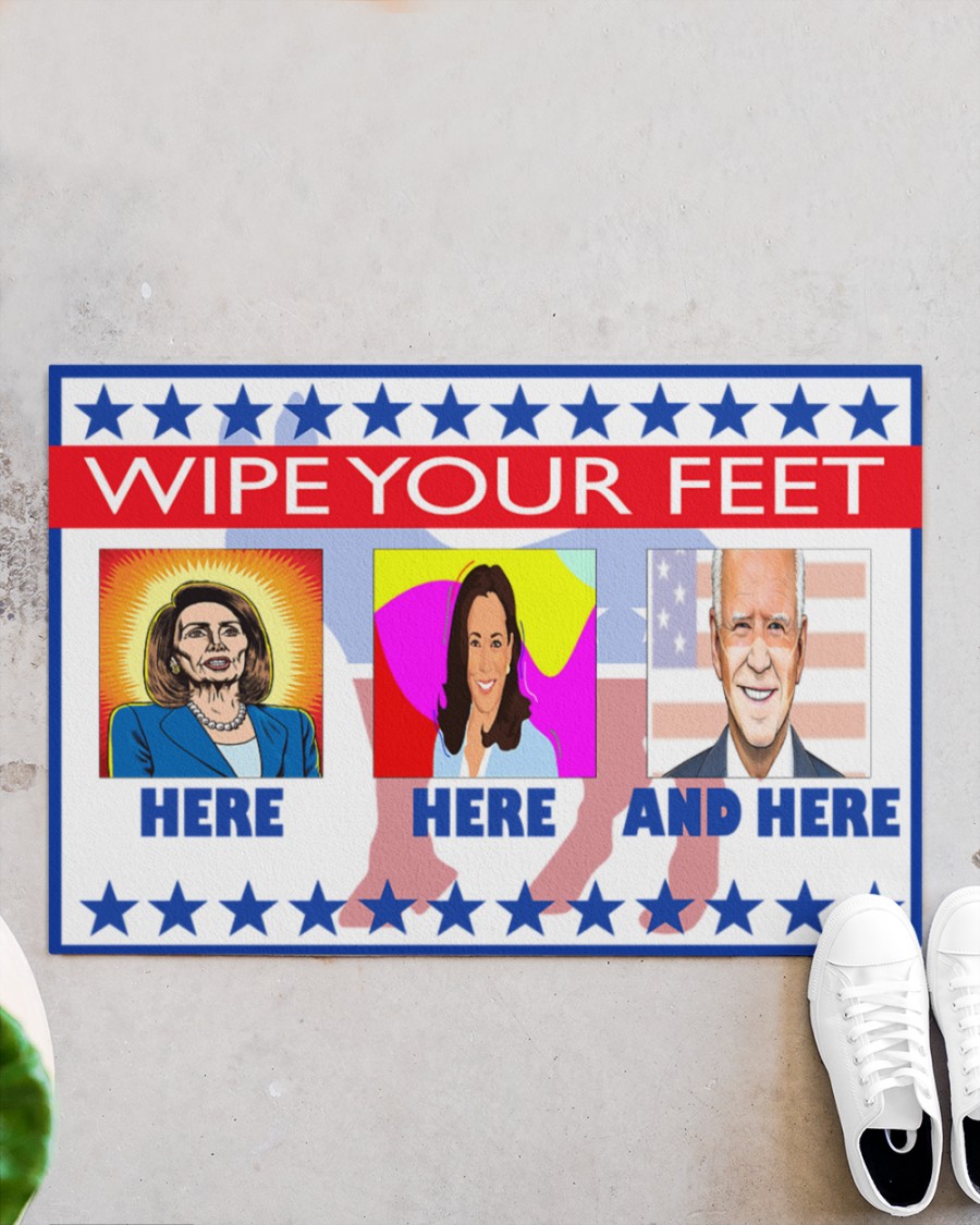 Wipe Your Feet Here Democrat Biden And Harris Doormat