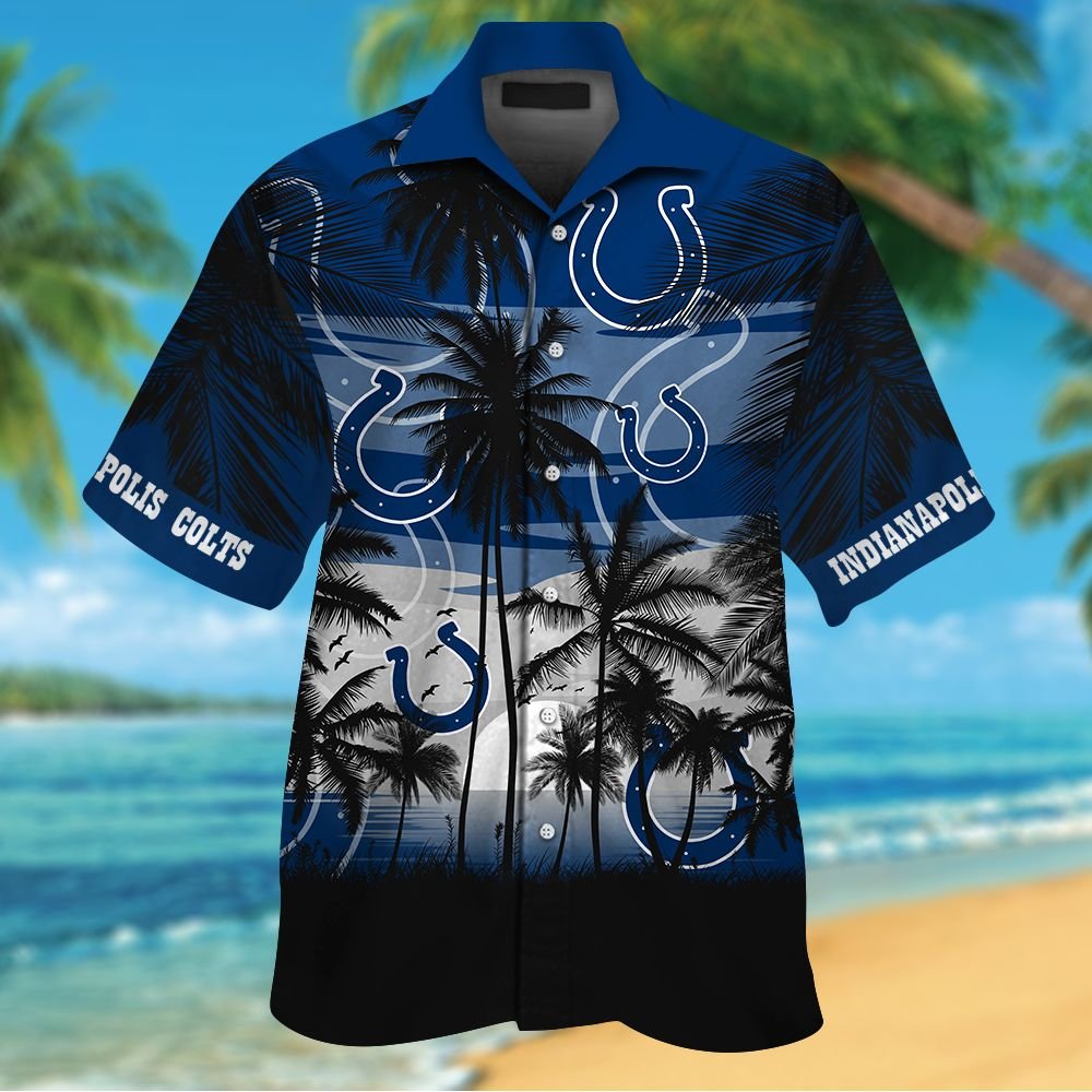 NFL Indianapolis Colts short sleeve Hawaiian Shirt