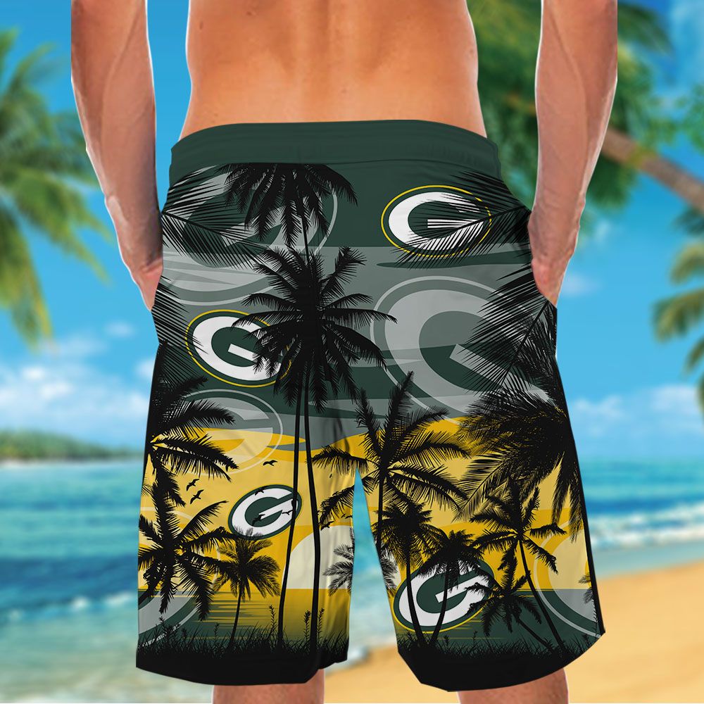NFL Green Bay Packers short sleeve Hawaiian Shirt