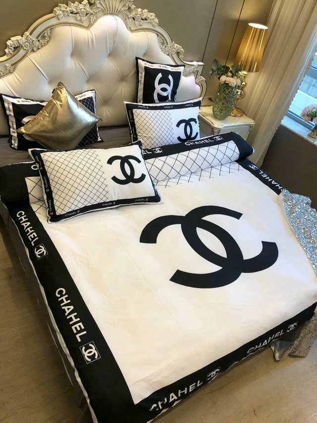 Chanel Luxury Brand Ver 07 Bedding Sets Duvet Cover