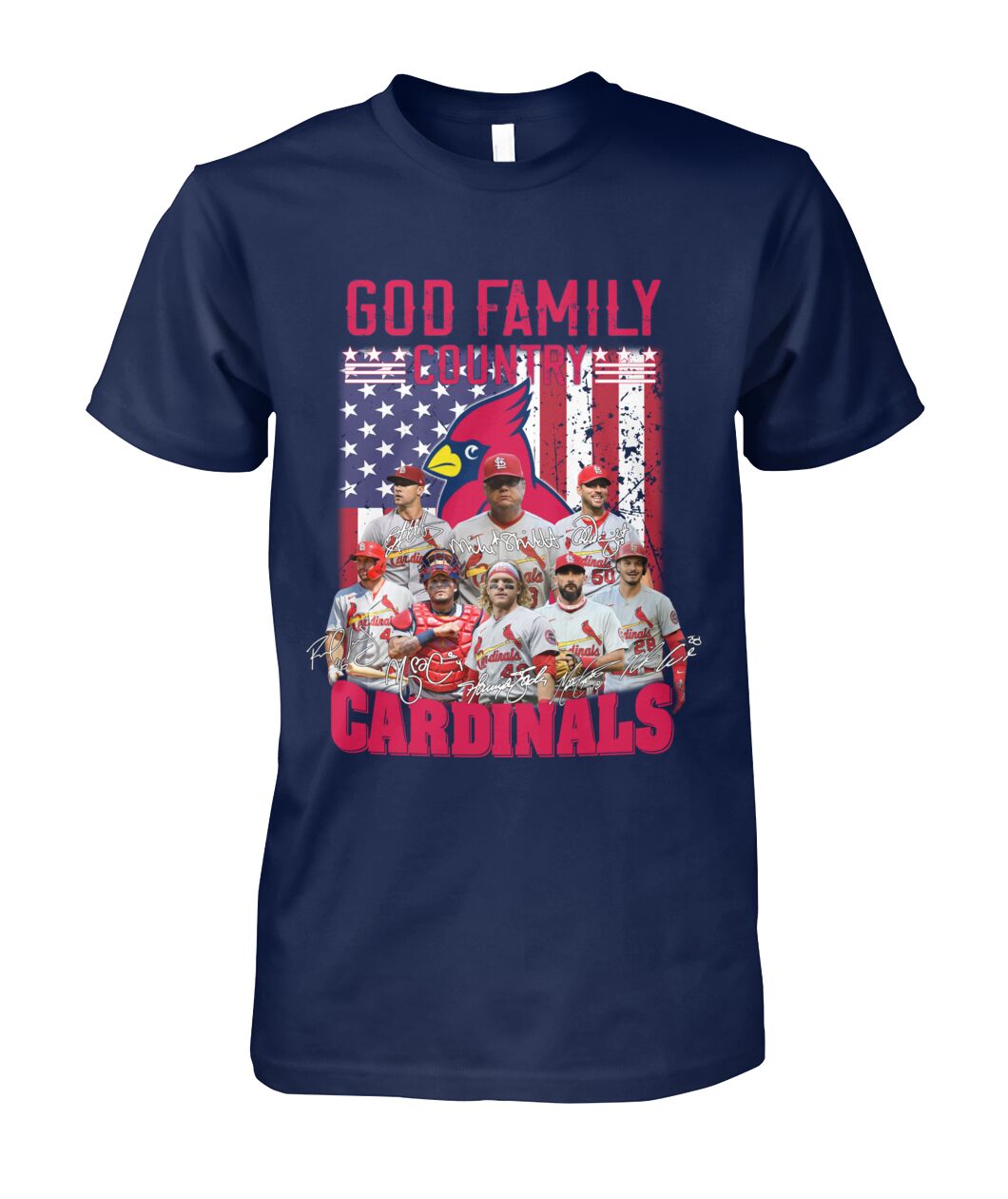 God family country St. Louis Cardinals American flag shirt, v-neck and hoodie