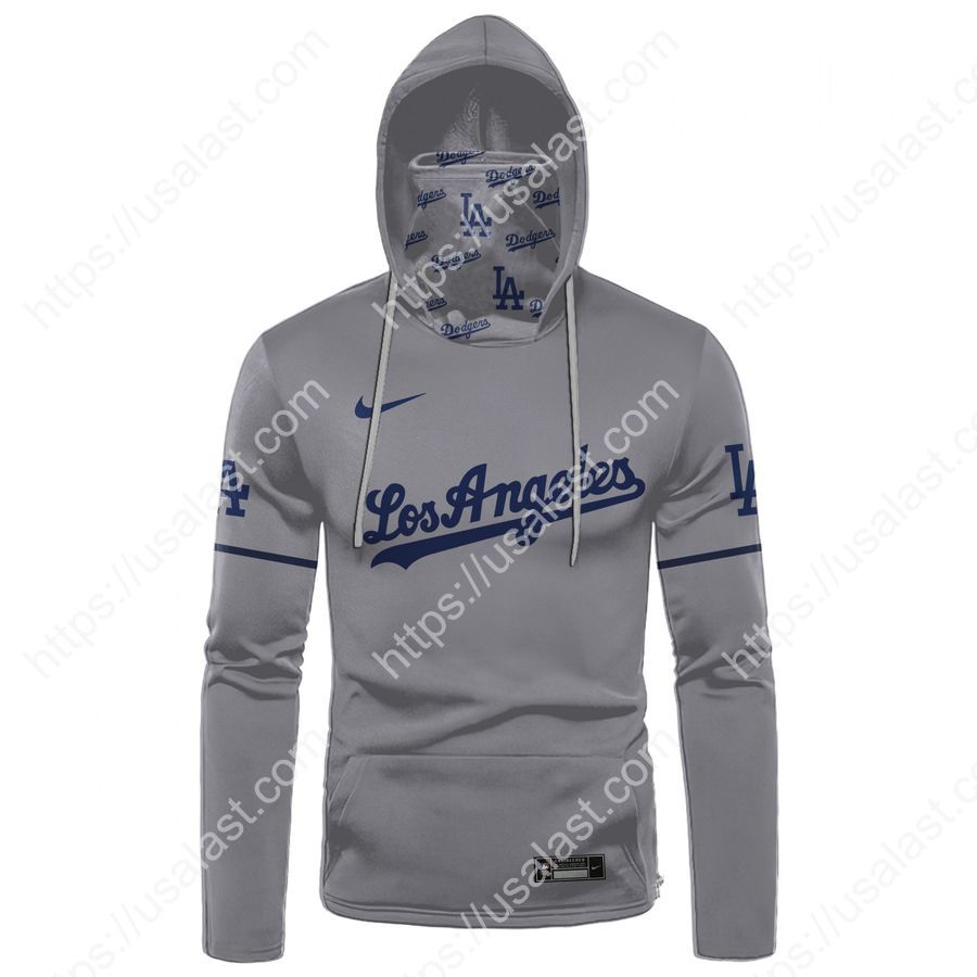 MLB Los Angeles Dodgers Ver 01 Personalized 3D Mask Hoodie_result