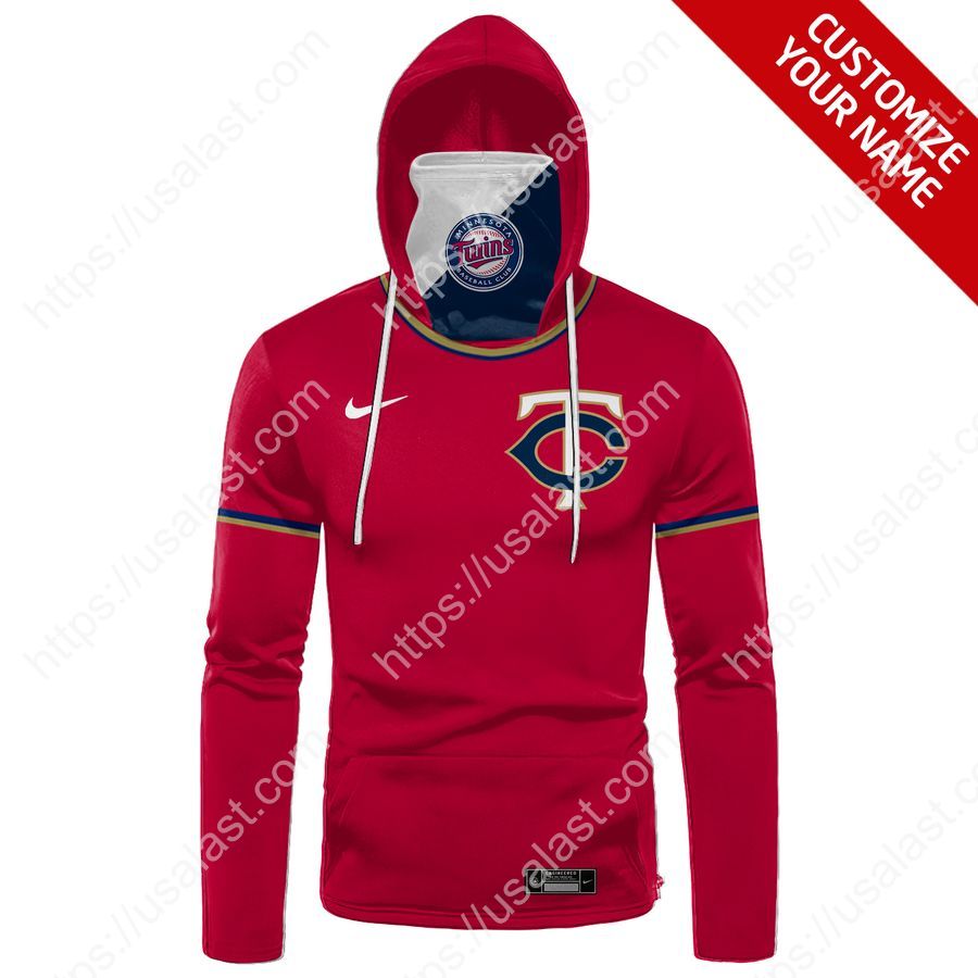 MLB Minnesota Twins Ver 01 Personalized 3D Mask Hoodie_result
