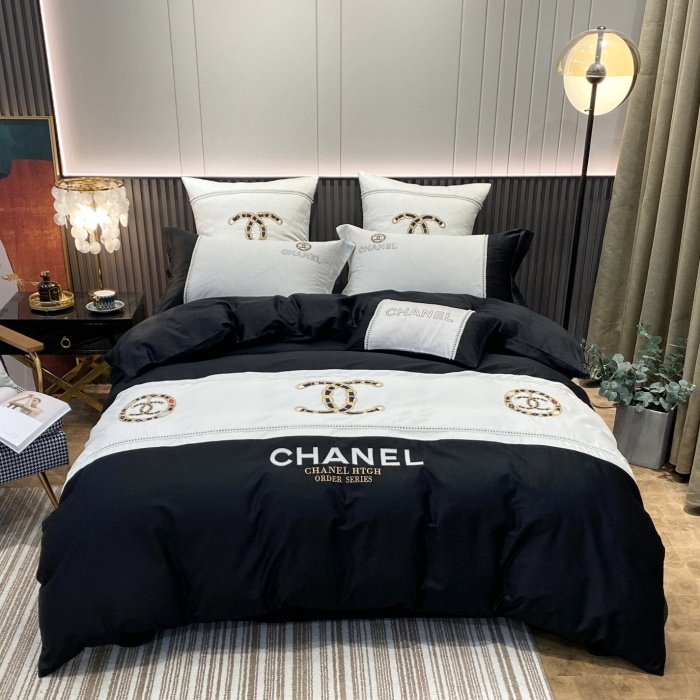 Chanel Luxury Brand Ver 68 Bedding Sets Duvet Cover