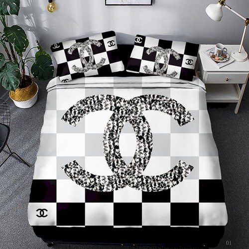Chanel Luxury Bedding Sets Ver 14