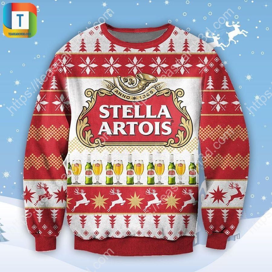 Christmas Stella Artois Ugly Sweater