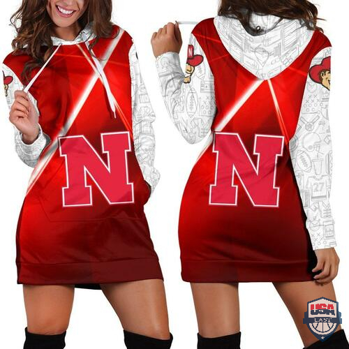 Nebraska Cornhuskers NCAA 3D Hoodie Dress