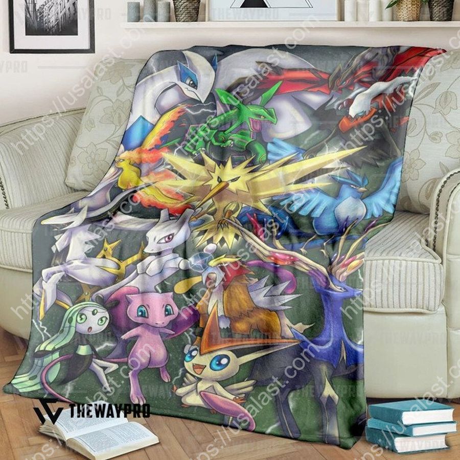 Pokemon Legendary Bedding Set And Quilt Blanket_result
