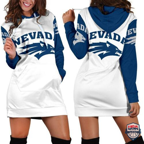 Nevada Wolfpack NCAA Hoodie Dress 3D Women Hoodie