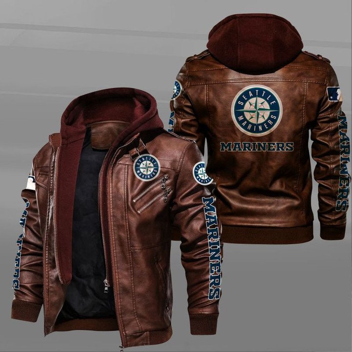Seattle Mariners Leather Jacket