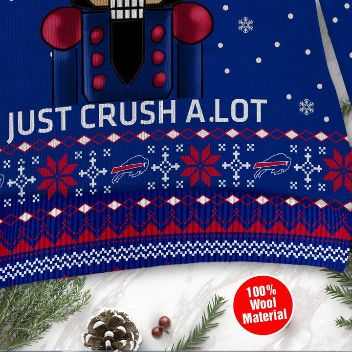 Buffalo Bills Not A Player I Just Crush Alot Ugly Christmas Sweater