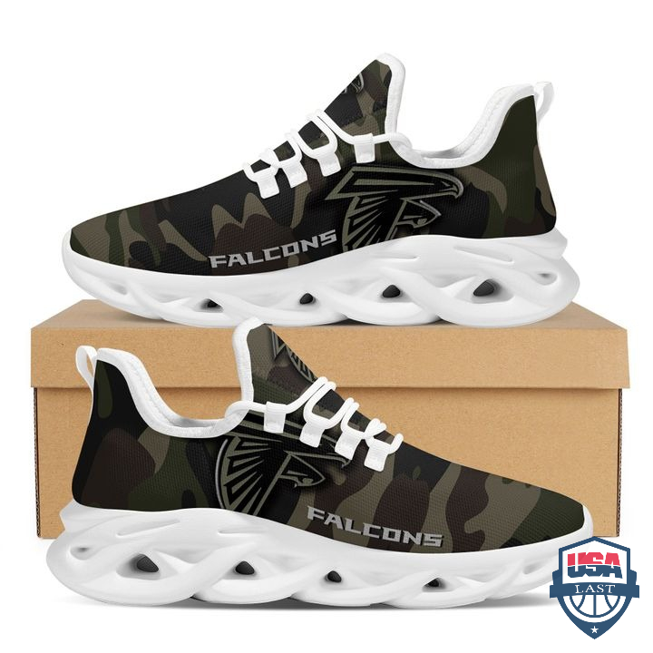 Atlanta Falcons Camo Camouflage Max Soul Sneaker 04