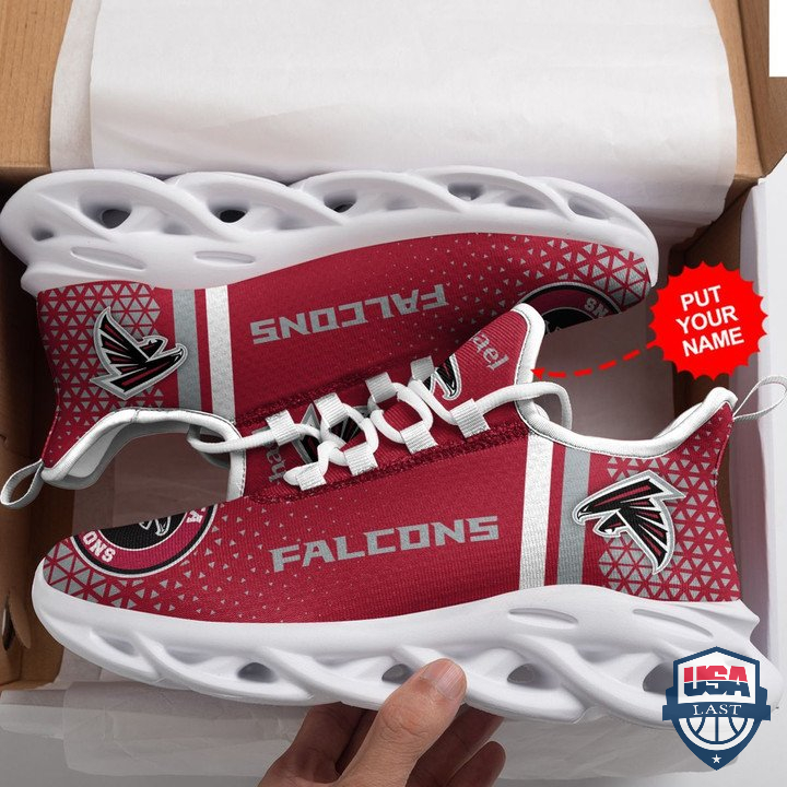 Atlanta Falcons Football Team Custom Name Max Soul Sneaker