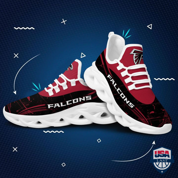 Atlanta Falcons Splash Colors Max Soul Sneaker 03