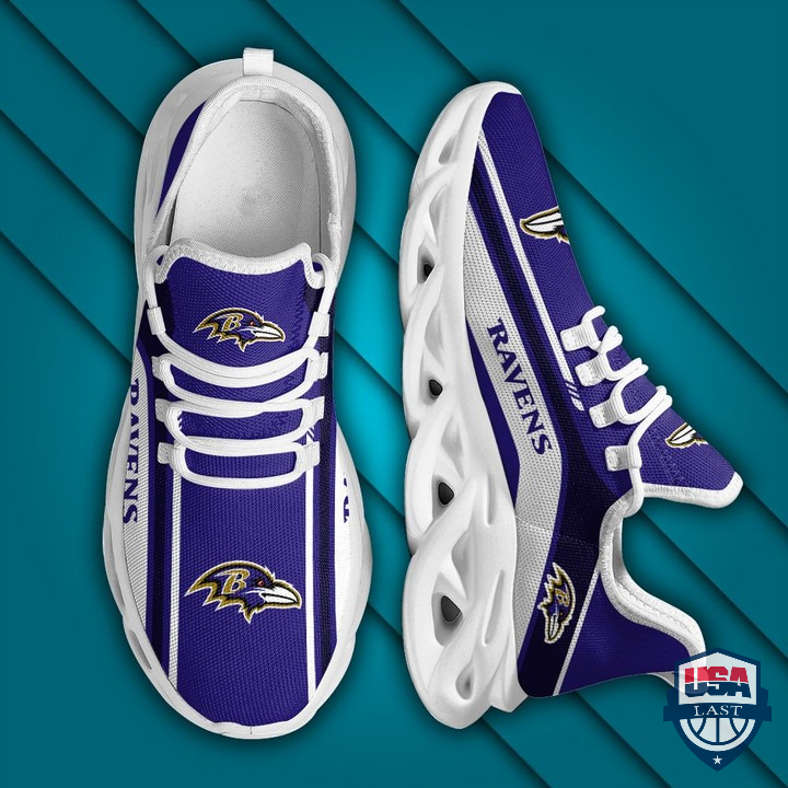 Baltimore Ravens Max Soul Sneaker Running Shoes 09