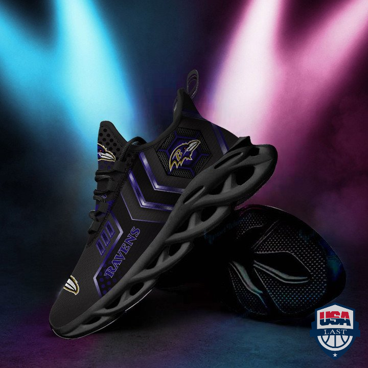 Baltimore Ravens NFL Max Soul Sneaker Shoes 13