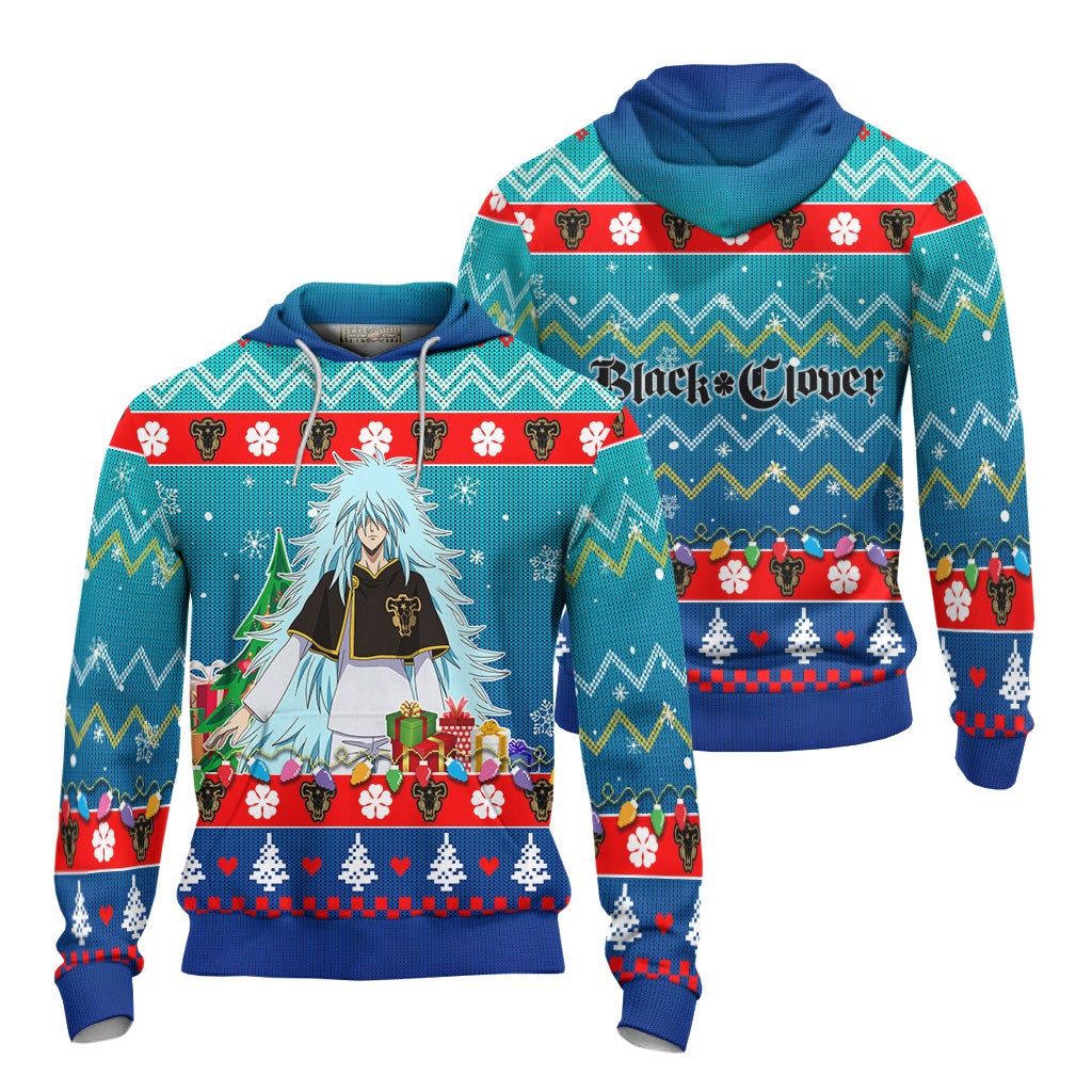 Henry Legolant Anime Ugly Christmas Sweater Black Clover New Design