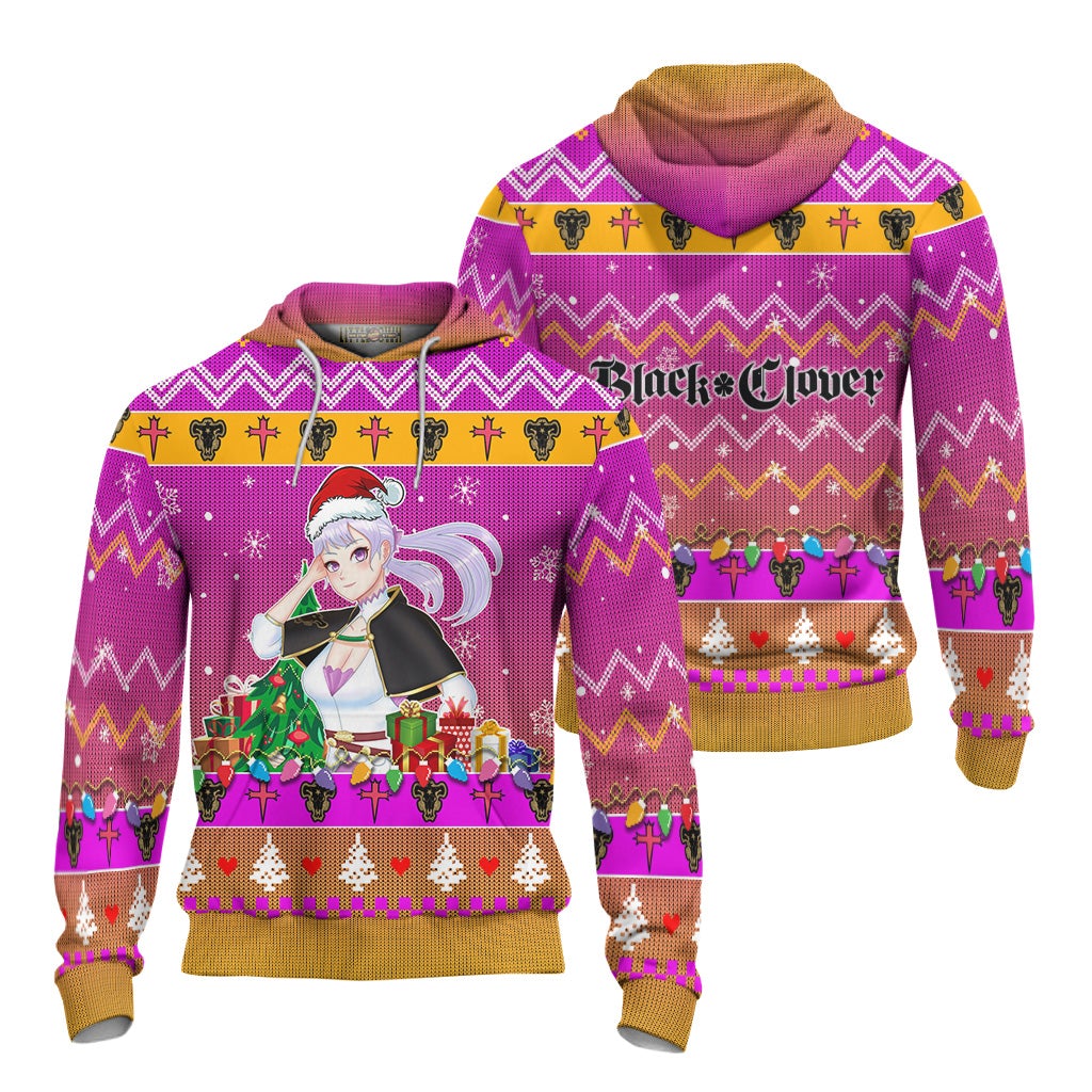 Noelle Silva Anime Ugly Christmas Sweater Black Clover New Design