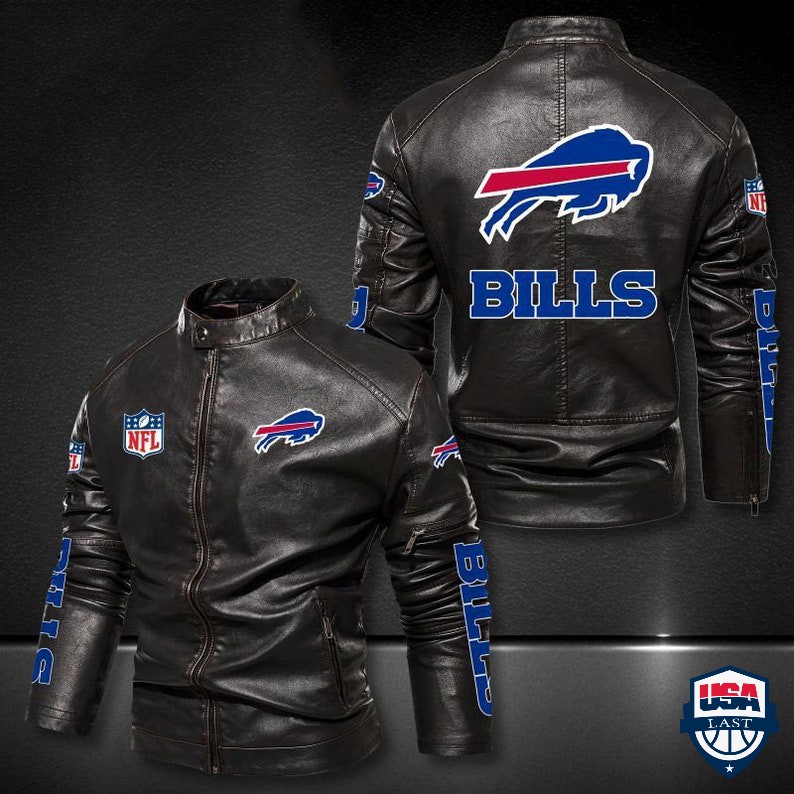 Buffalo Bills NFL Motor Leather Jacket