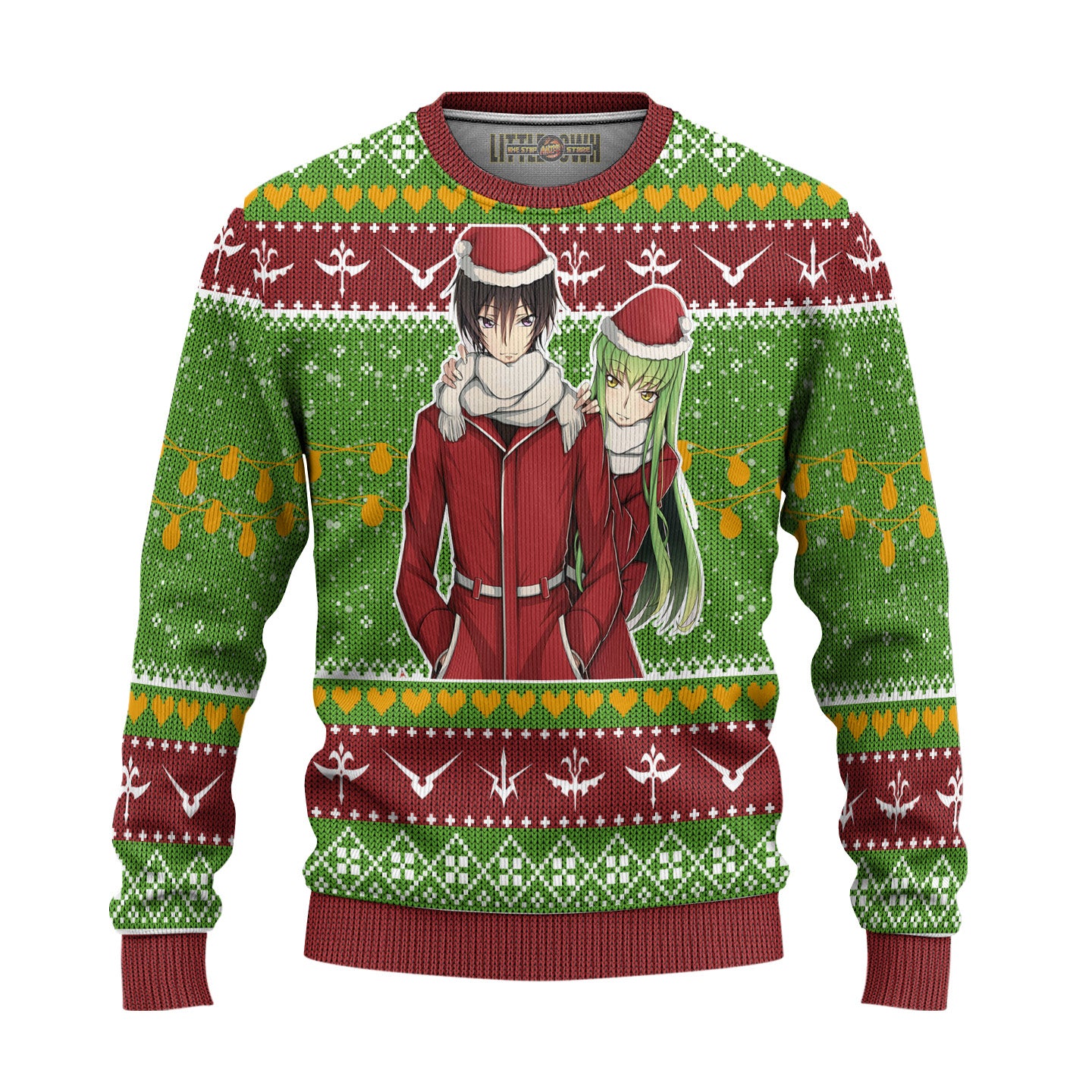 Nine Titans Ugly Christmas Sweater Attack on Titan Anime New Design