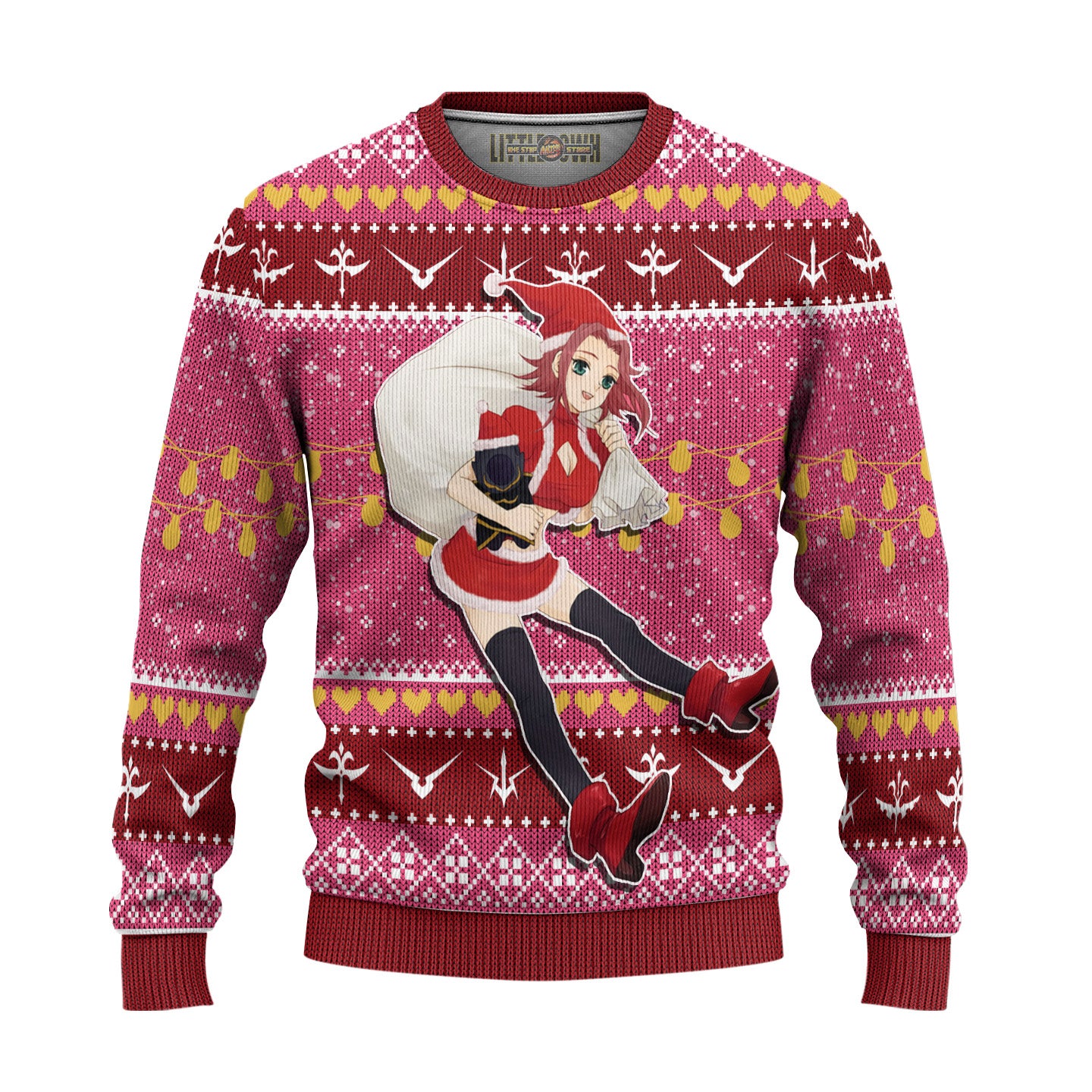 Euphemia x Suzaku Anime Ugly Christmas Sweater Custom Code Geass New Design