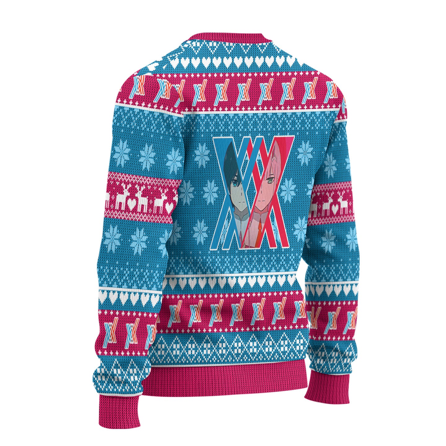 Darling In The Franxx Anime Ugly Christmas Sweater Custom New Design