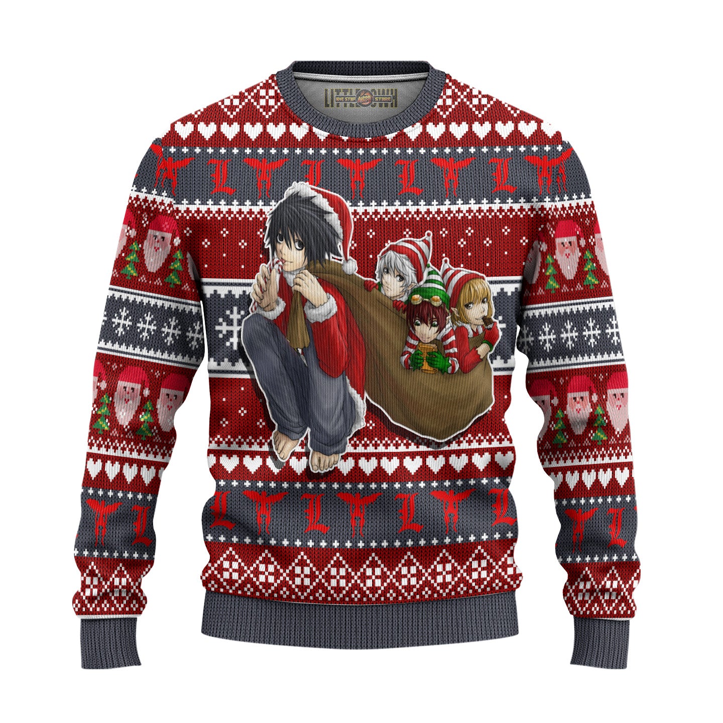 Death Note Anime Ugly Christmas Sweater Custom New Design