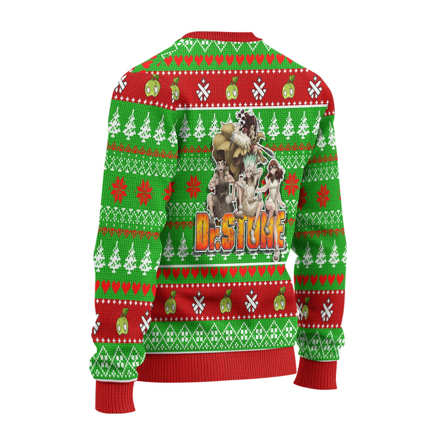 Kohaku x Ruri x Suika Anime Ugly Christmas Sweater Custom Dr Stone New Design