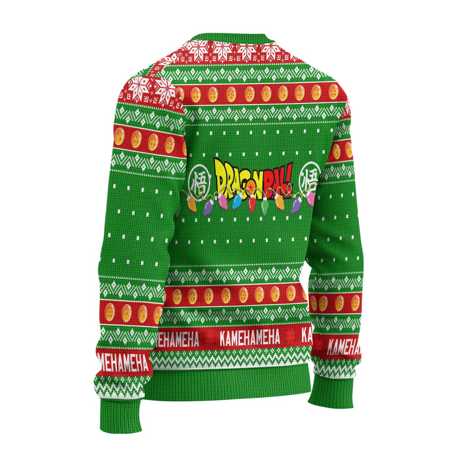 Goku x Gohan x Chi Chi Dragon Ball Anime Ugly Christmas Sweater New Design