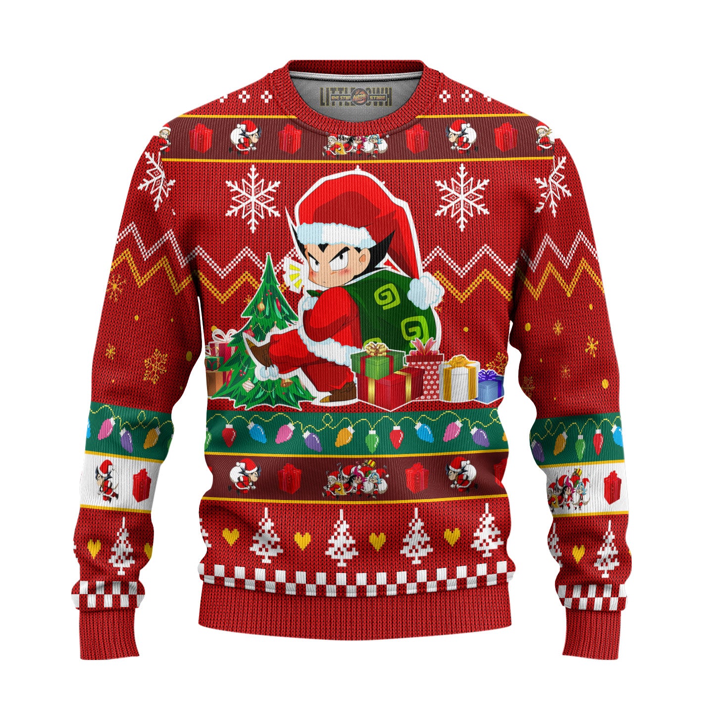 Vegeta Anime Ugly Christmas Sweater Dragon Ball New Design