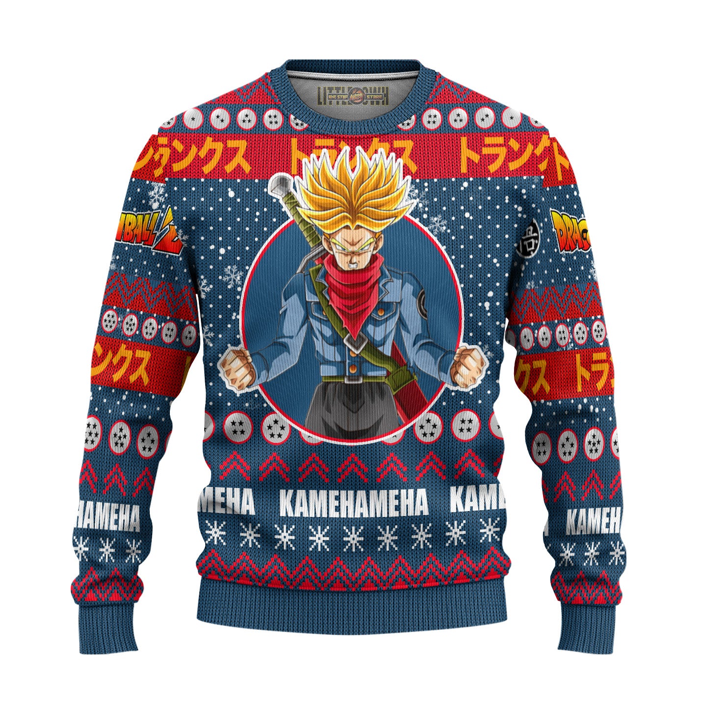 Son Gohan Anime Ugly Christmas Sweater Dragon Ball Z New Design