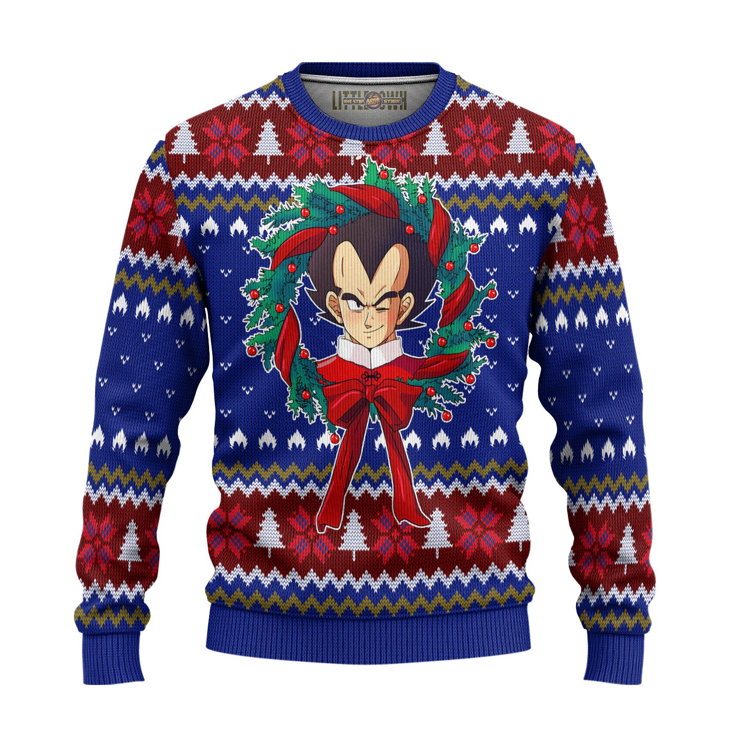 Vegeta Dragon Ball Z Anime Ugly Christmas Sweater New Design