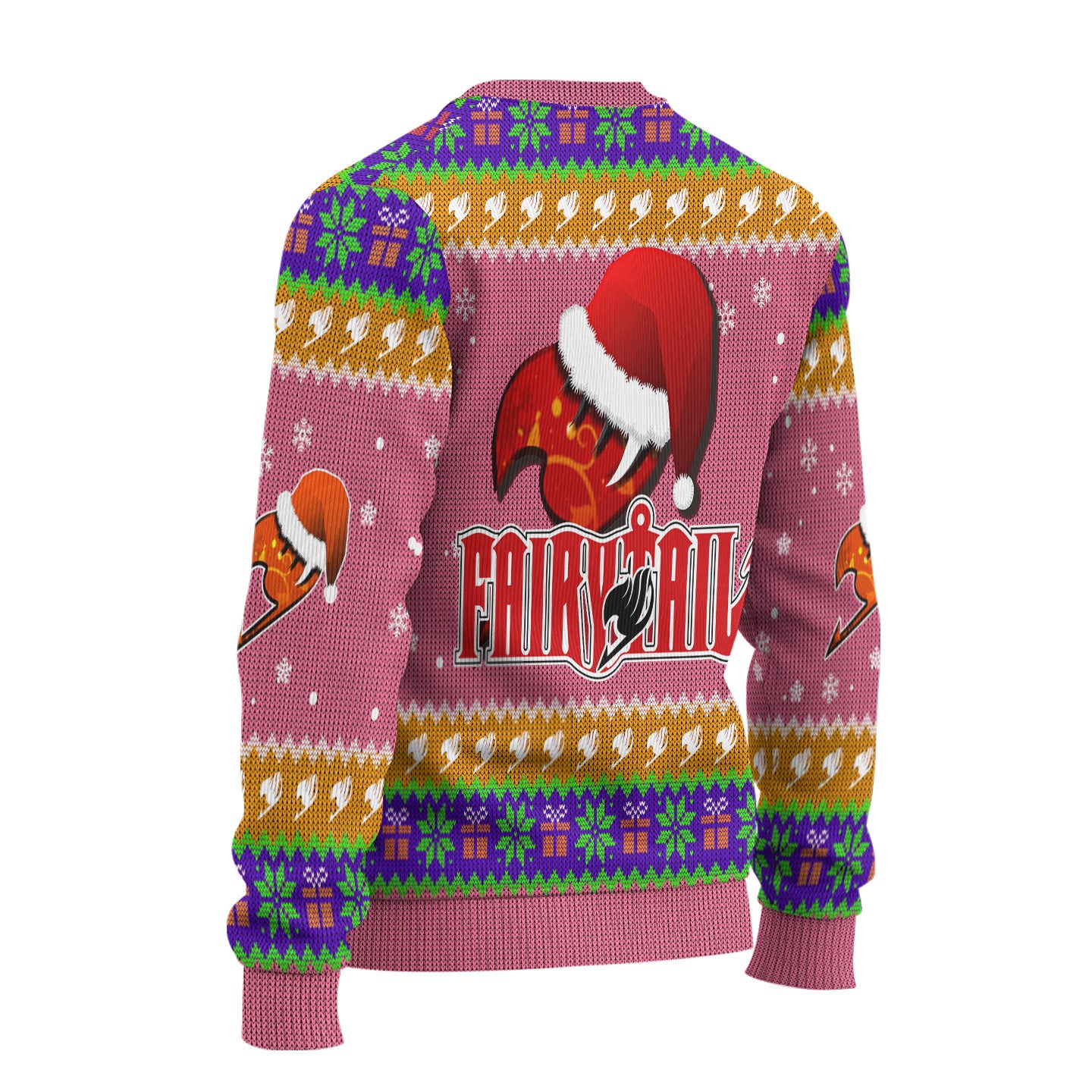 Natsu Dragneel Anime Ugly Christmas Sweater Custom Fairy Tail New Design