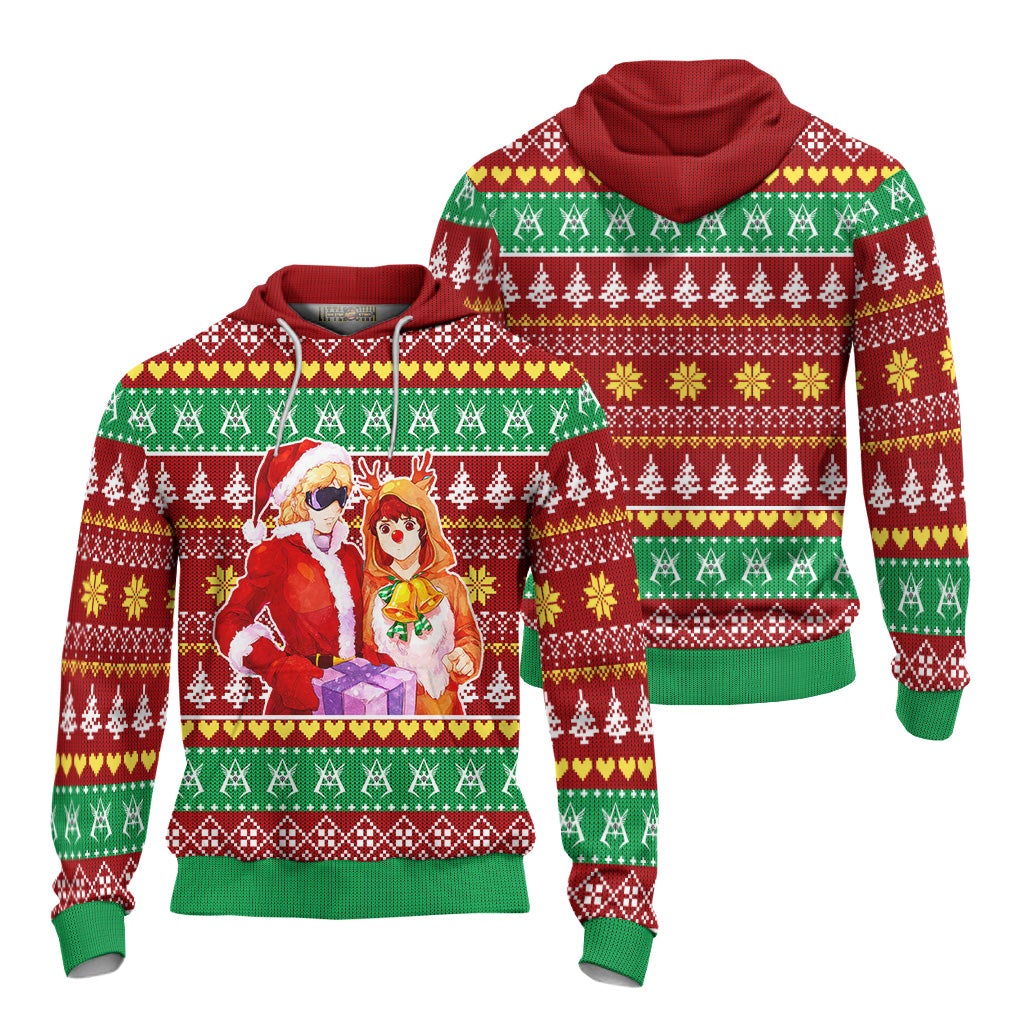 Char Aznable Anime Ugly Christmas Sweater Custom Gundam New Design