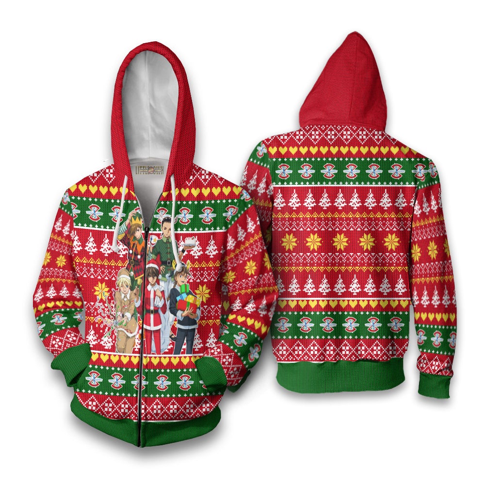 Gundam Team Anime Ugly Christmas Sweater Custom New Design