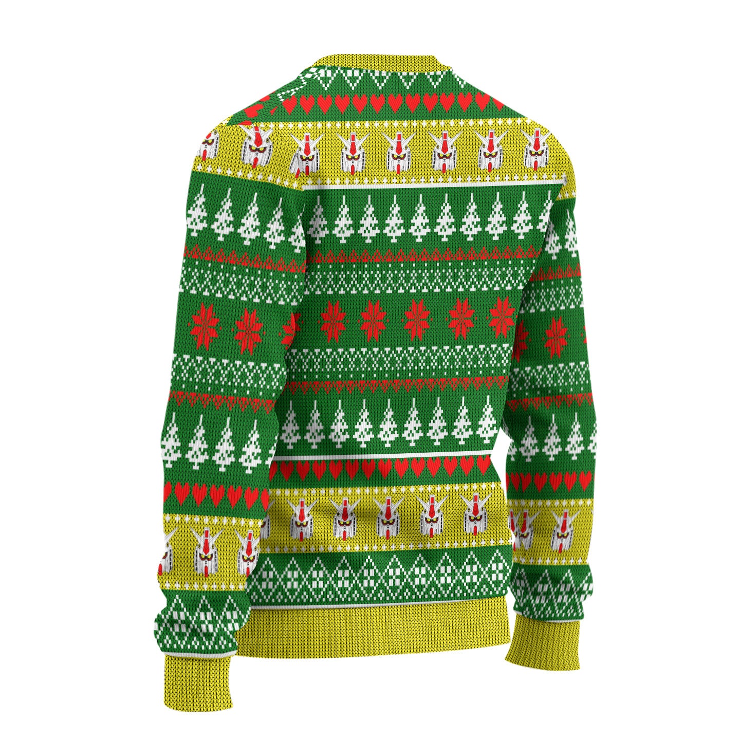 Gundam Anime Ugly Christmas Sweater Custom Pine Tree New Design