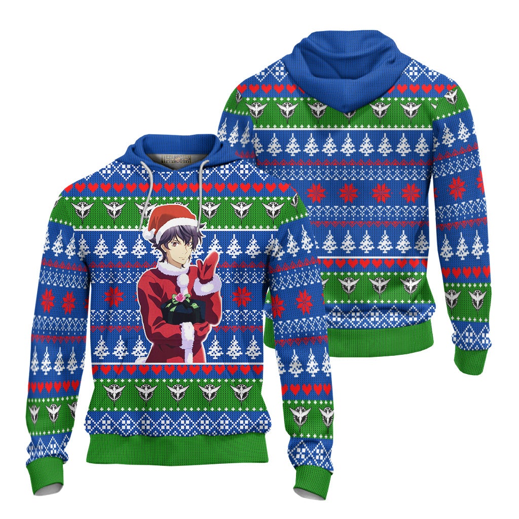 Setsuna F Seiei Anime Ugly Christmas Sweater Custom Gundam New Design