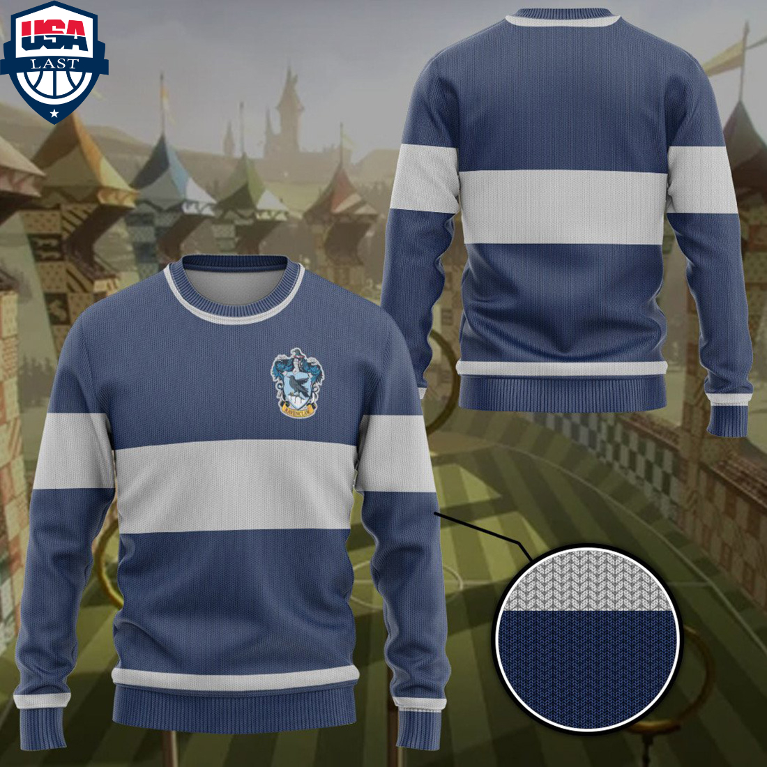 Harry-Potter-Ravenclaw-Quidditch-custom-ugly-sweater