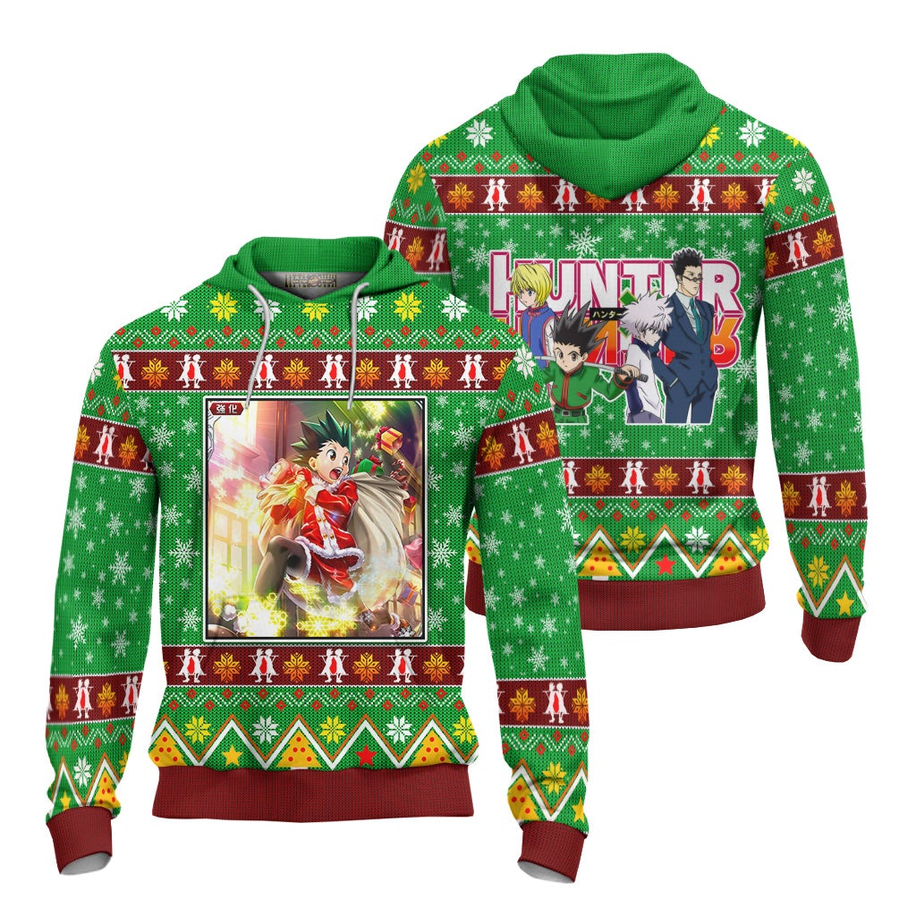 Gon Freecss Anime Ugly Christmas Sweater Hunter x Hunter New Design
