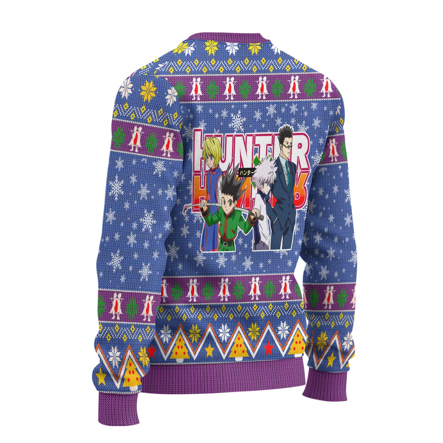 Neon Nostrade Anime Ugly Christmas Sweater Hunter x Hunter New Design