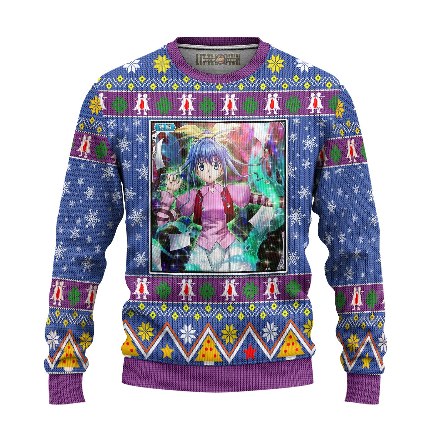 Neon Nostrade Anime Ugly Christmas Sweater Hunter x Hunter New Design
