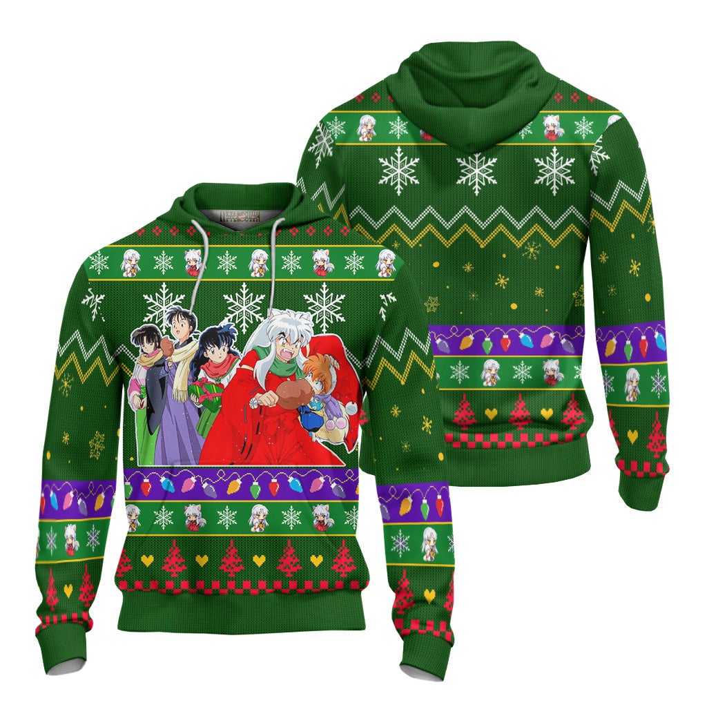 Inuyasha Anime Ugly Christmas Sweater InuYasha New Design