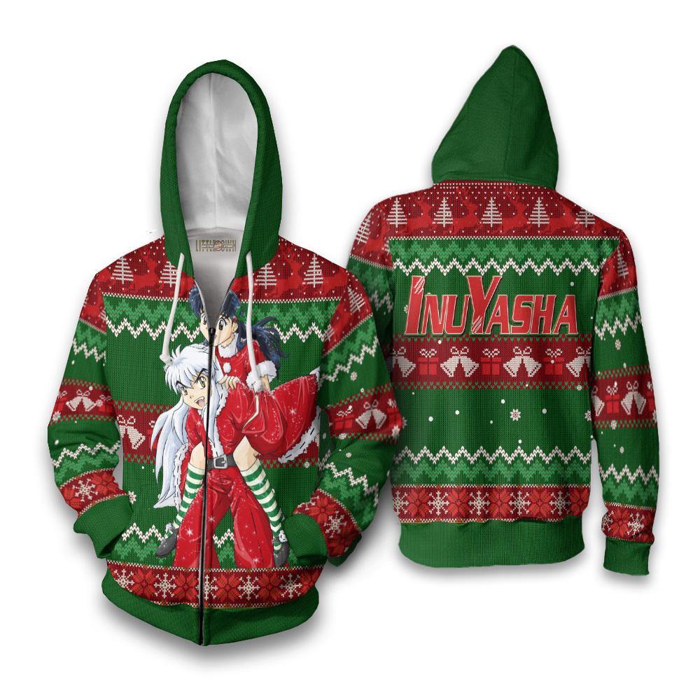 Inuyasha x Kagome Inuyasha Anime Ugly Christmas Sweater New Design