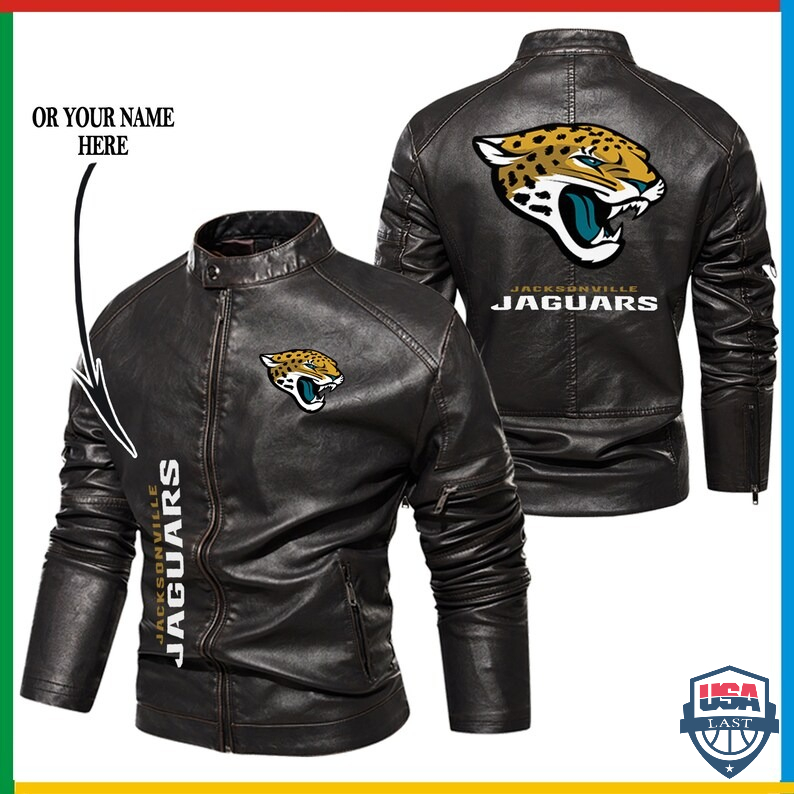 Jacksonville Jaguars NFL 3D Custom Motor Leather Jackets