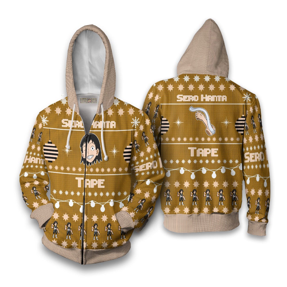 Hanta Sero Anime Ugly Christmas Sweater Custom My Hero Academia New Design