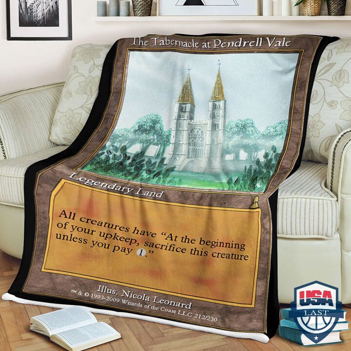 Magic The Gathering Game The Tabernacleat Pendrell Vale Sherpa Blanket