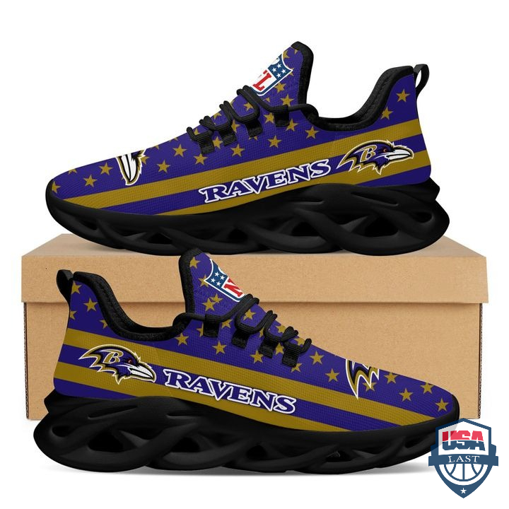 NFL Baltimore Ravens Max Soul Sneaker Shoes 20