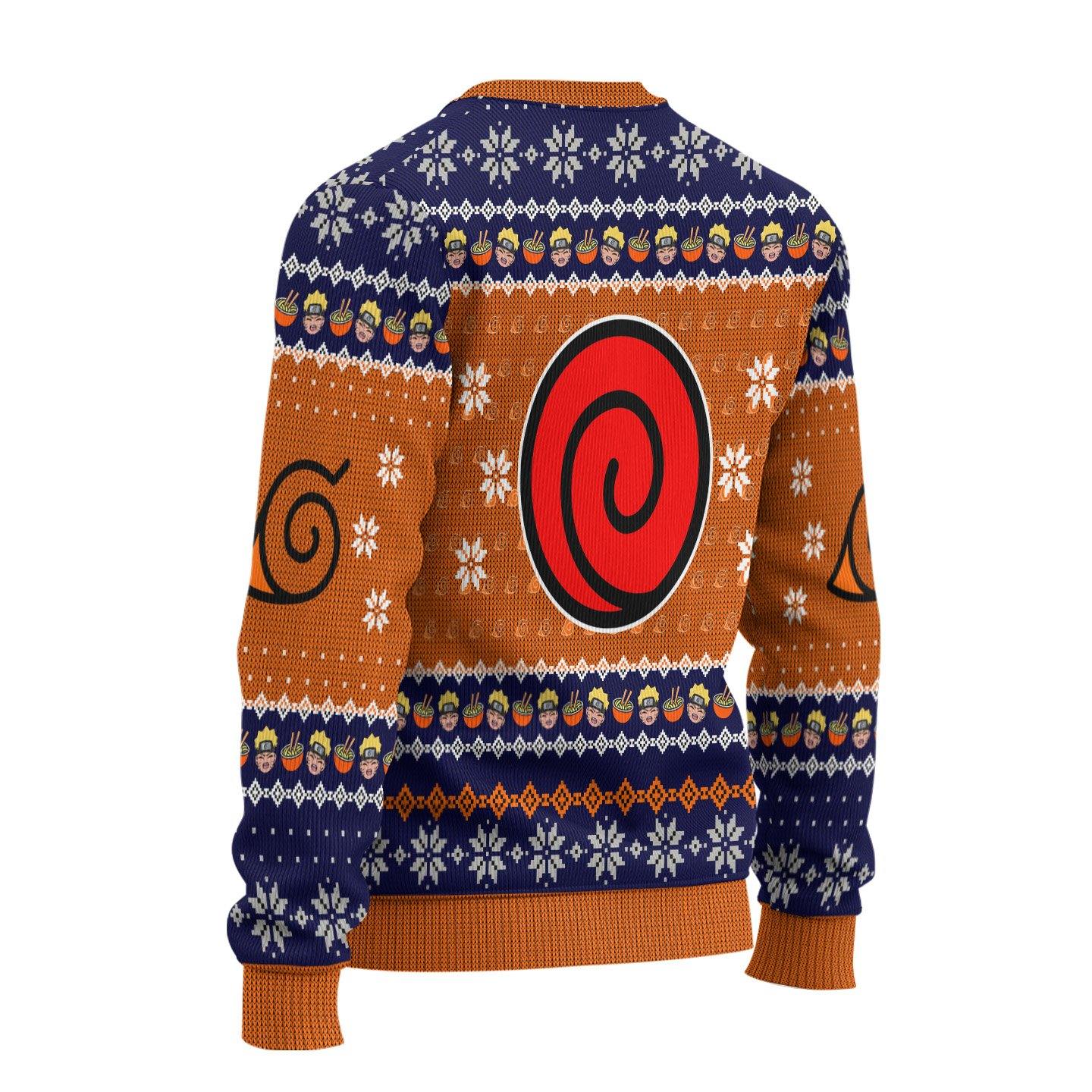 Eating Ramen Anime Ugly Christmas Sweater New Design